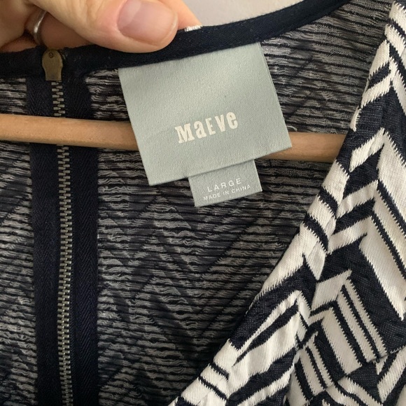 Maeve Caldera Chevron Dress - Picture 4 of 5